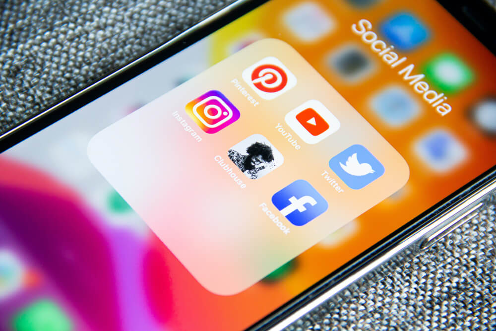 How To Speed Up Your Social Media Content Creation - Photo Of Phone With Social Media apps